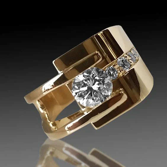 Encanto – Anillo Vintage de Oro