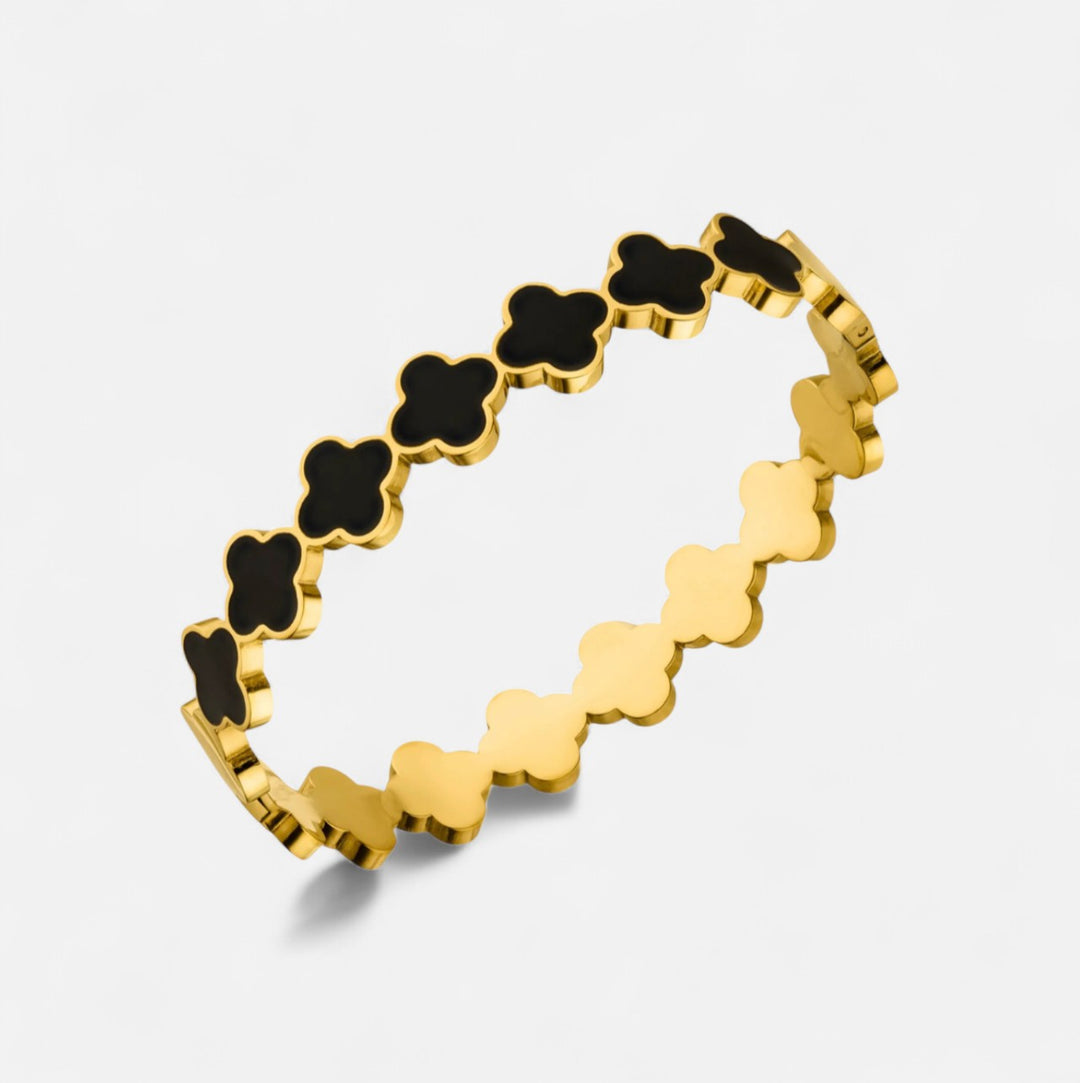 Coco – Pulsera dorada y negra