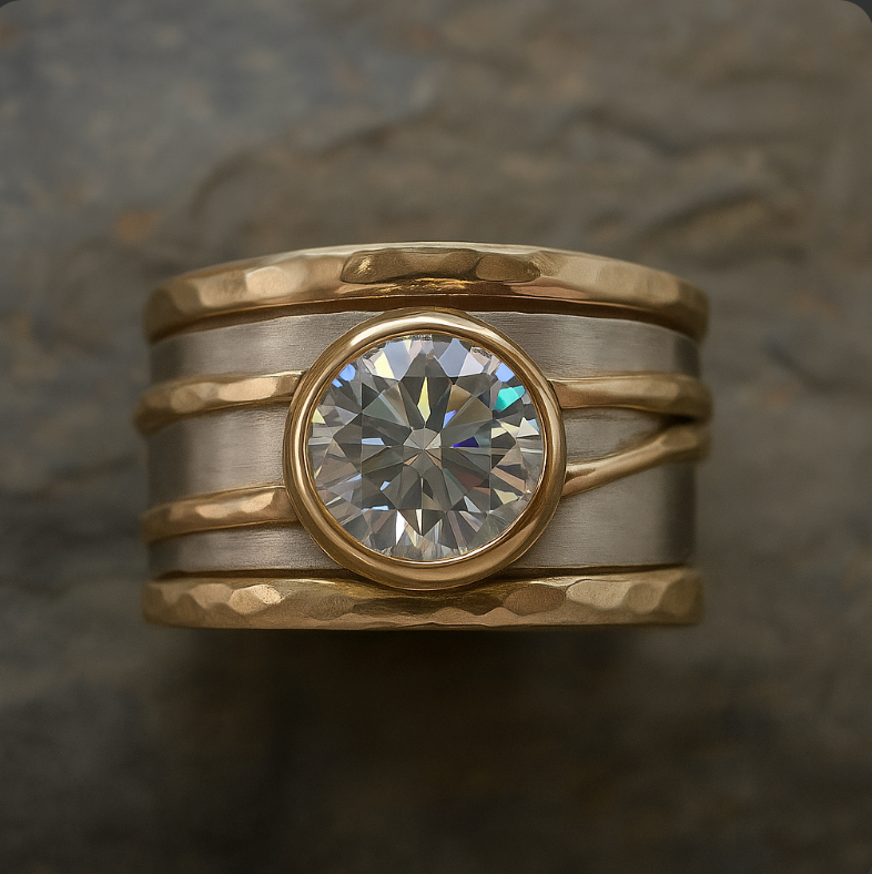 Brillo – Anillo Vintage con Circonita