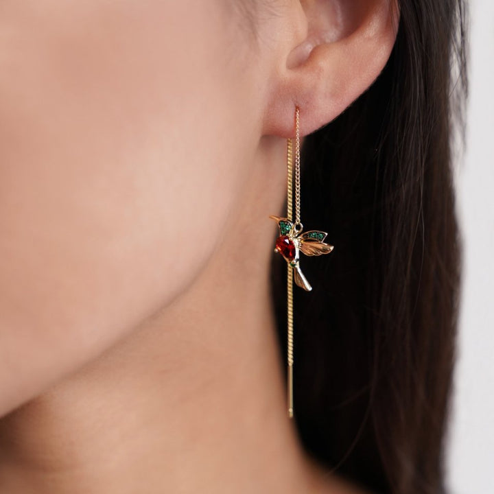 Pendientes de colibrí – Diseño chic y delicado