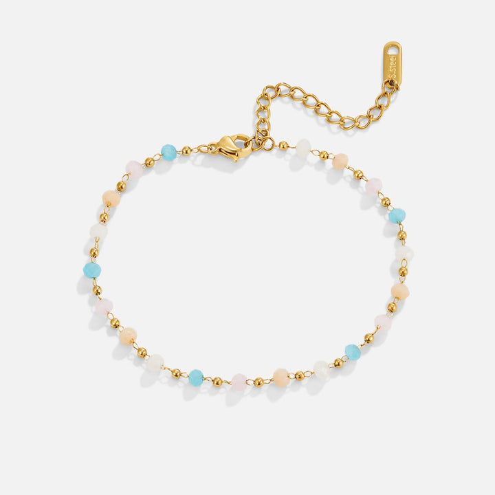 Dalia – Pulsera con cuentas de piedra natural