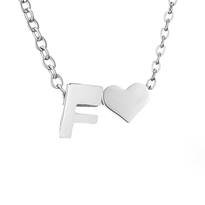 Amor eterno – Collar de plata con sobre y corazón