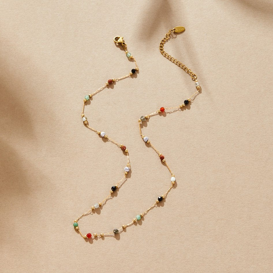 Collar con Piedra Natural