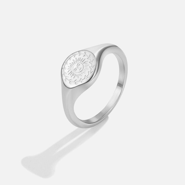 Anillo Solsticio – Magia de verano en plata