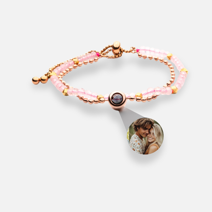 Pulsera con foto personalizada - Cristal