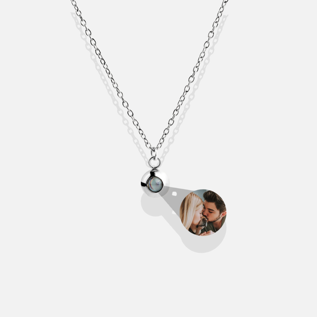 Collar con foto personalizada - delicado