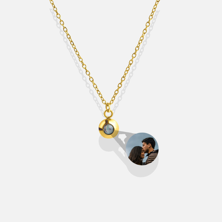 Collar con foto personalizada - delicado