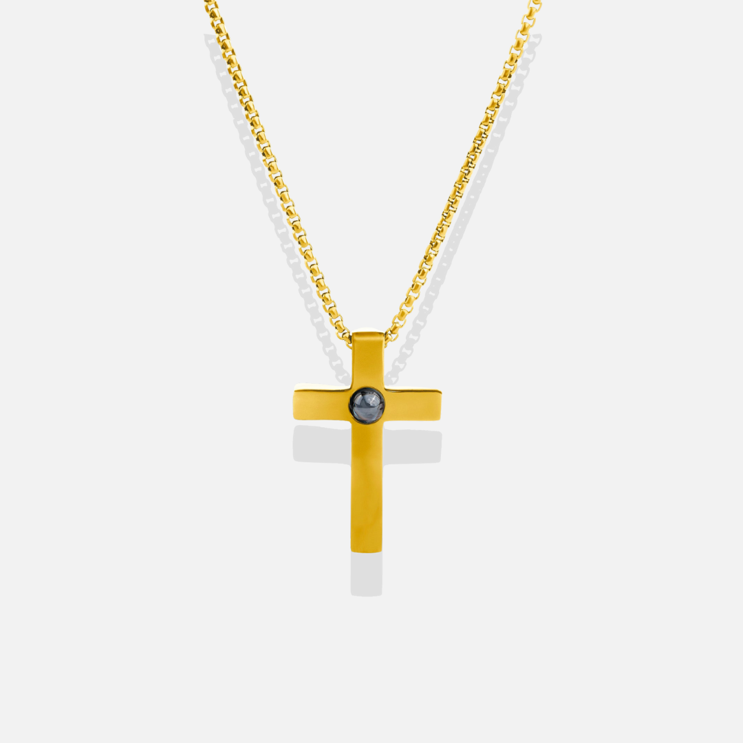 Collar con foto personalizada - Cruz