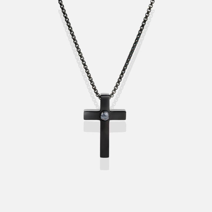 Collar con foto personalizada - Cruz