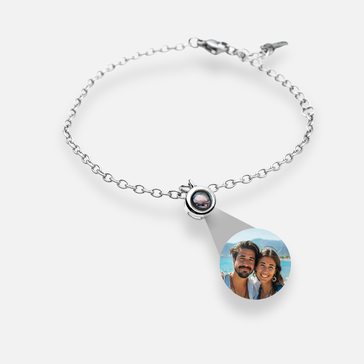 Pulsera con foto personalizada - Delicada