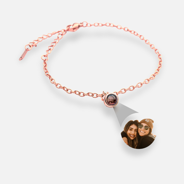 Pulsera con foto personalizada - Delicada
