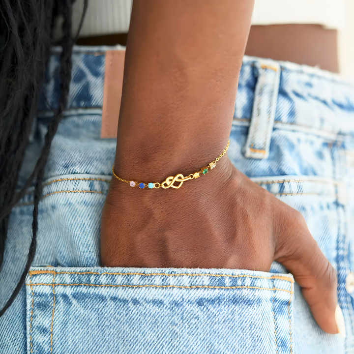 Pulsera Lazo Eterno- A mi Madre