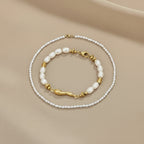 Conjunto con Perlas de Agua Dulce