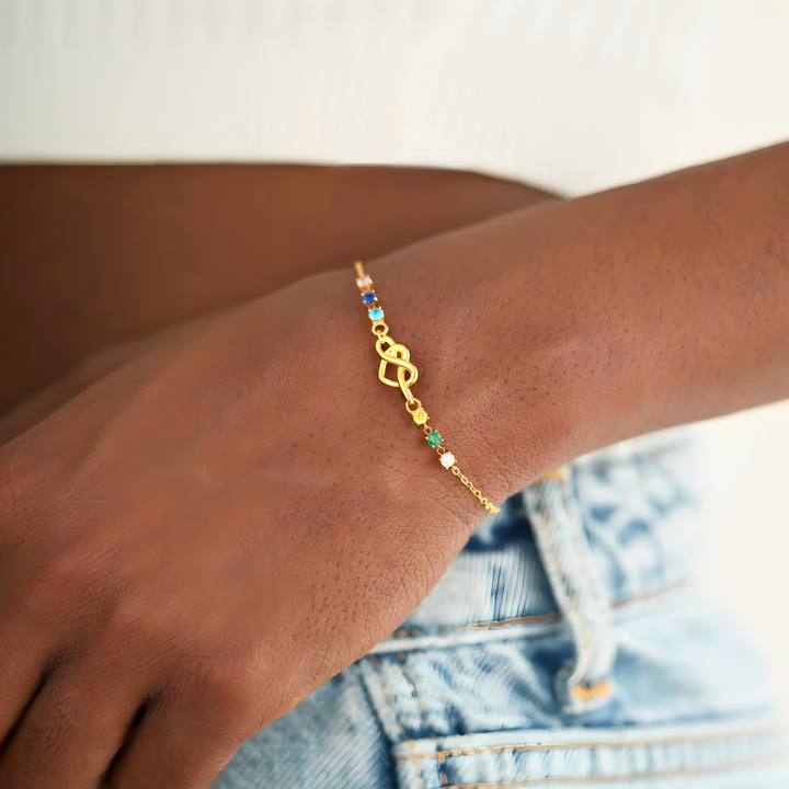 Pulsera Lazo Eterno- A mi Madre