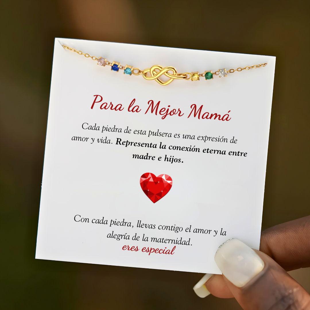 Pulsera Lazo Eterno- A mi Madre