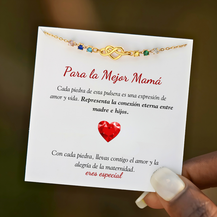 Pulsera Lazo Eterno- A mi Madre