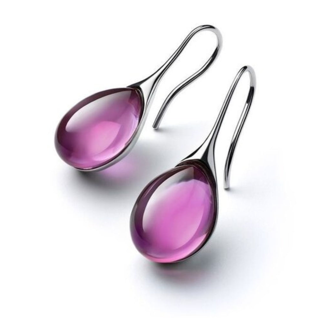 Radiant – Pendientes con Gota de Cristal