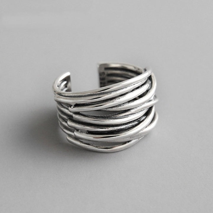 Alegría – Anillo Ajustable con Capas