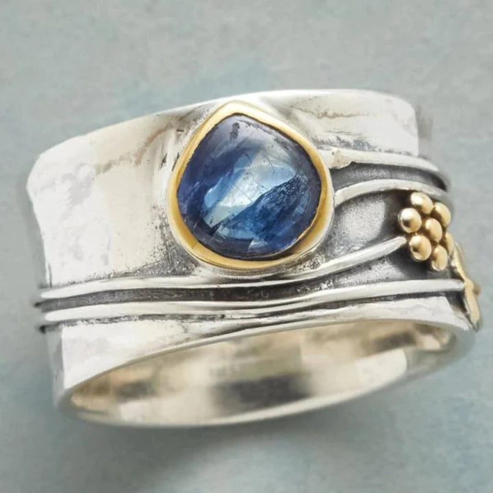Serenidad – Anillo con Piedra Azul
