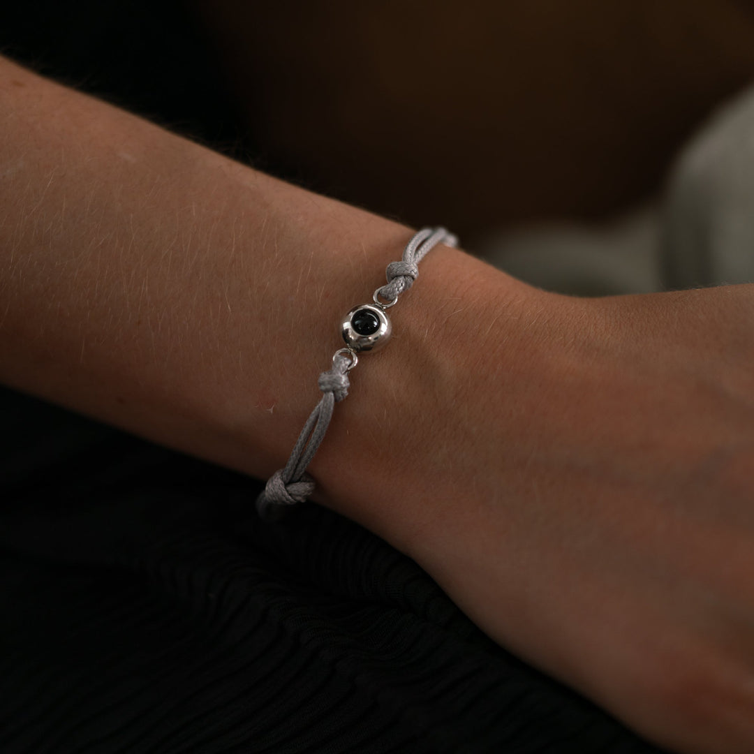 Pulsera con foto personalizada - Nudo marinero