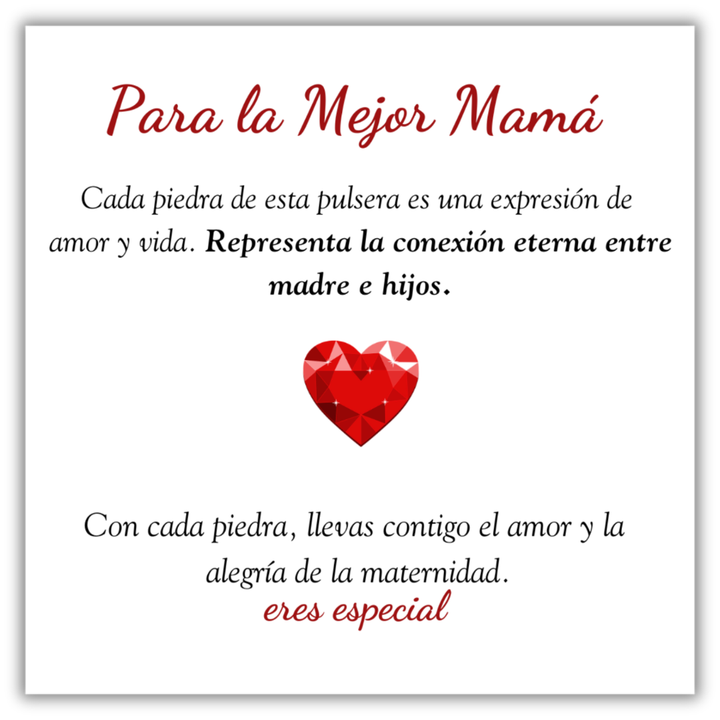Pulsera Lazo Eterno- A mi Madre
