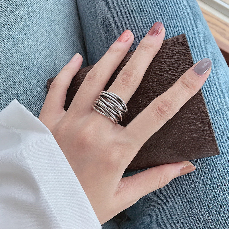 Alegría – Anillo Ajustable con Capas