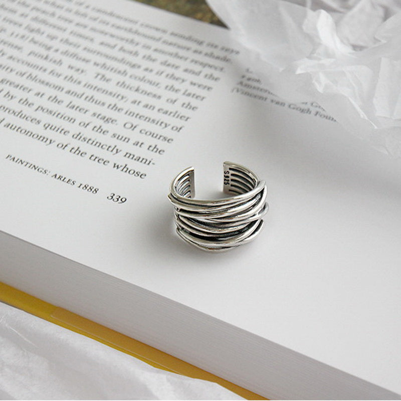 Alegría – Anillo Ajustable con Capas