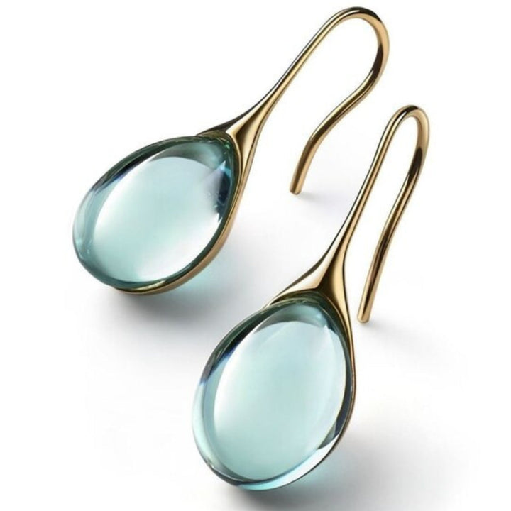 Radiant – Pendientes con Gota de Cristal