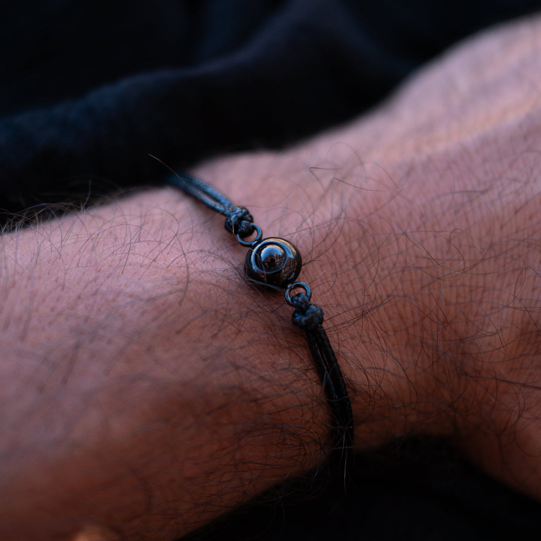 Pulsera con foto personalizada - Nudo marinero