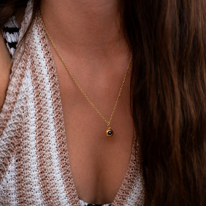 Collar con foto personalizada - delicado