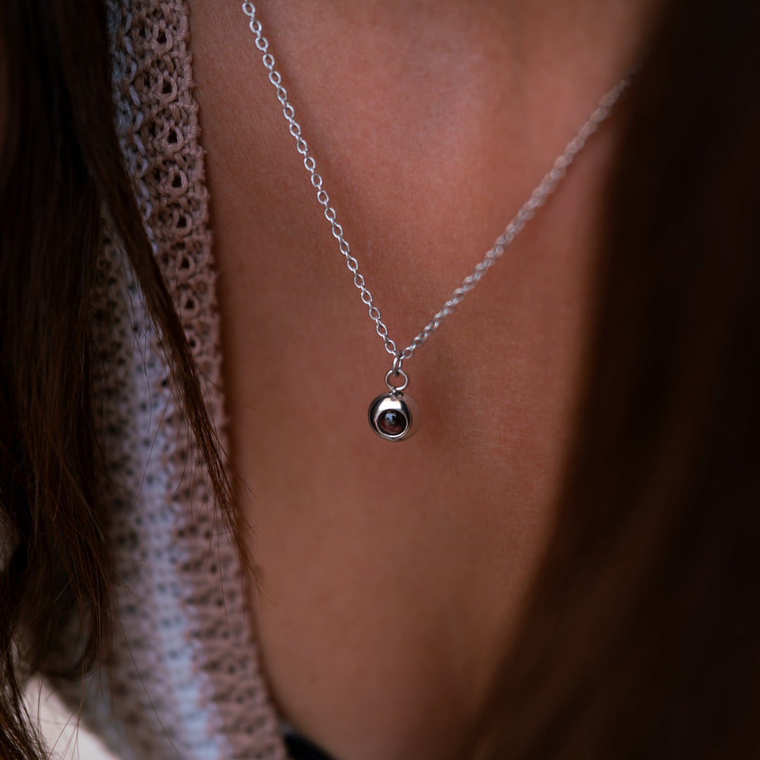 Collar con foto personalizada - delicado