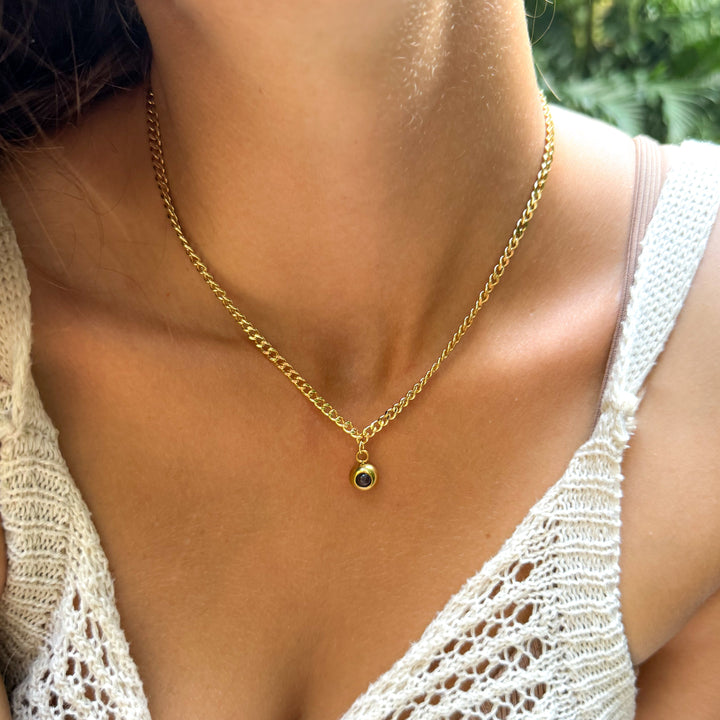 Collar con foto personalizada - Cadena Cubana