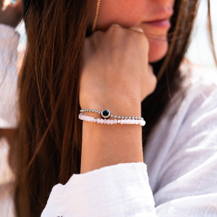 Pulsera con foto personalizada - Cristal