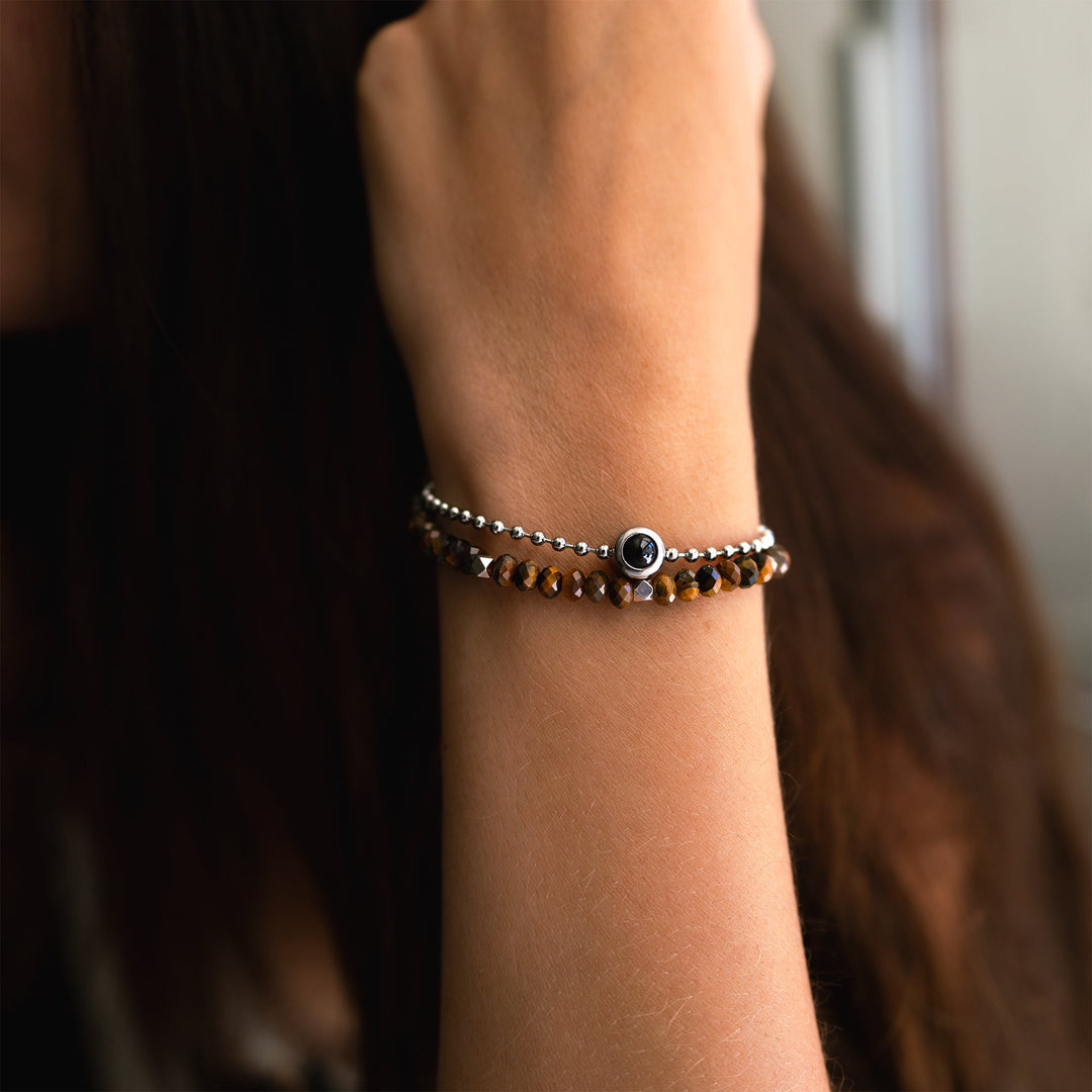 Pulsera con foto personalizada - Cristal