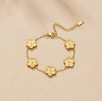 Conjunto Golden Luck Collar y Pulsera Dorados