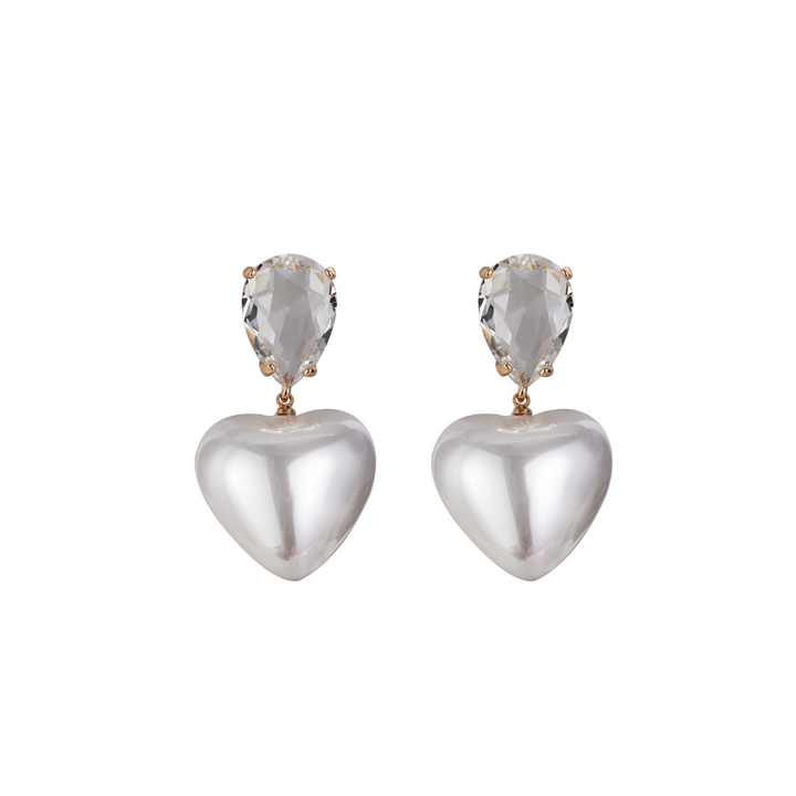 Yvon – Aros dorados con detalle en blanco