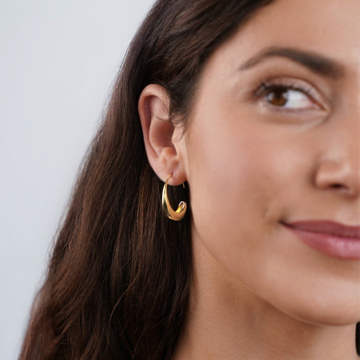 Cina – Aros con colgante en forma de gota