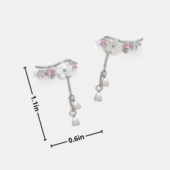 Pendientes flor de cerezo – Diseño delicado y femenino