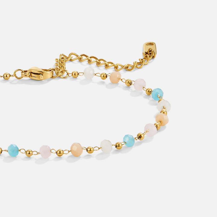 Dalia – Pulsera con cuentas de piedra natural