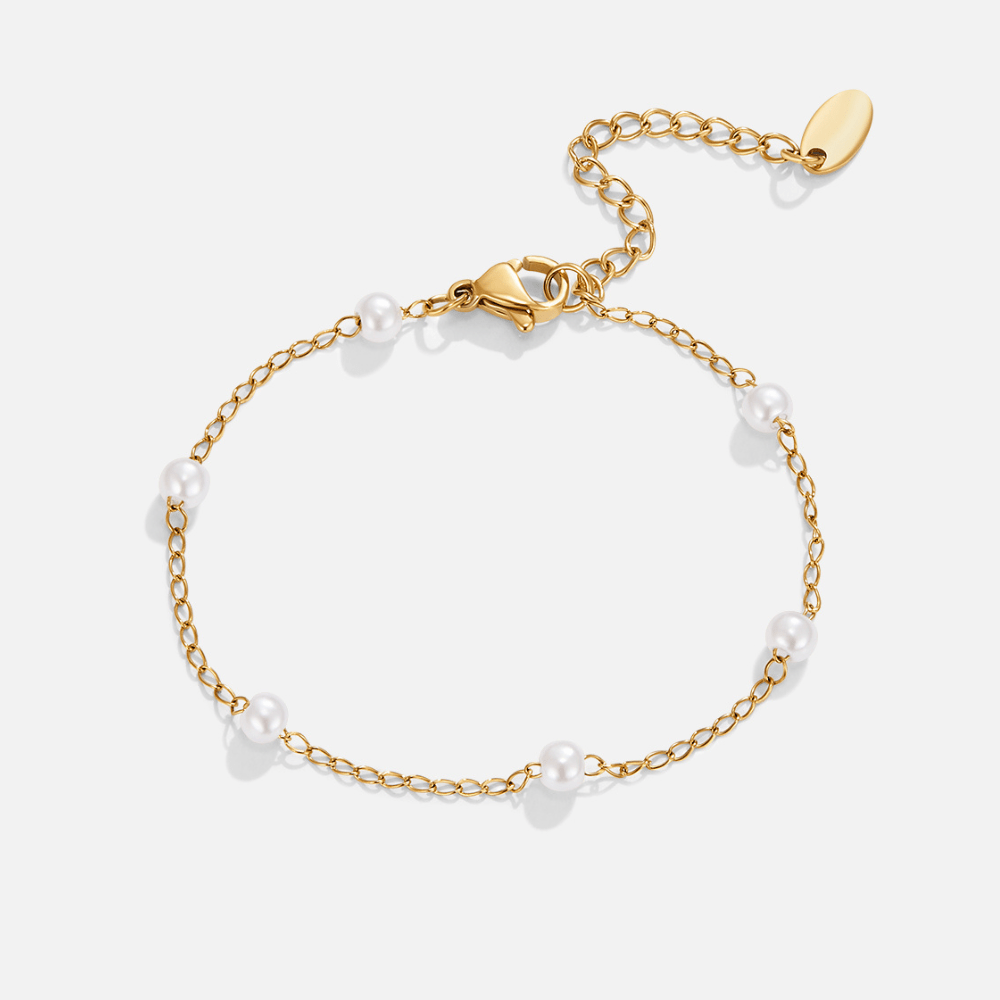Nura – Pulsera con perlas naturales de agua dulce