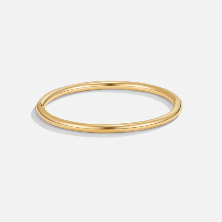 Eli – Brazalete dorado de 18K