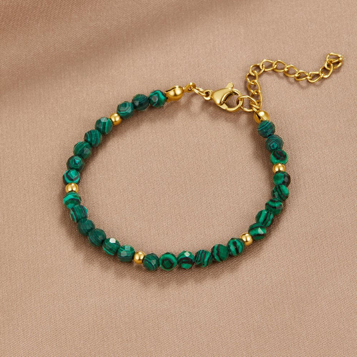 Esmeralda – Pulsera con cuentas verdes