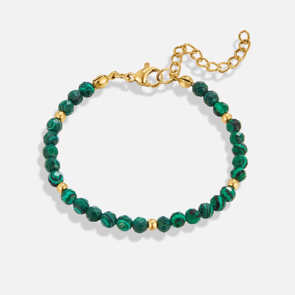 Esmeralda – Pulsera con cuentas verdes