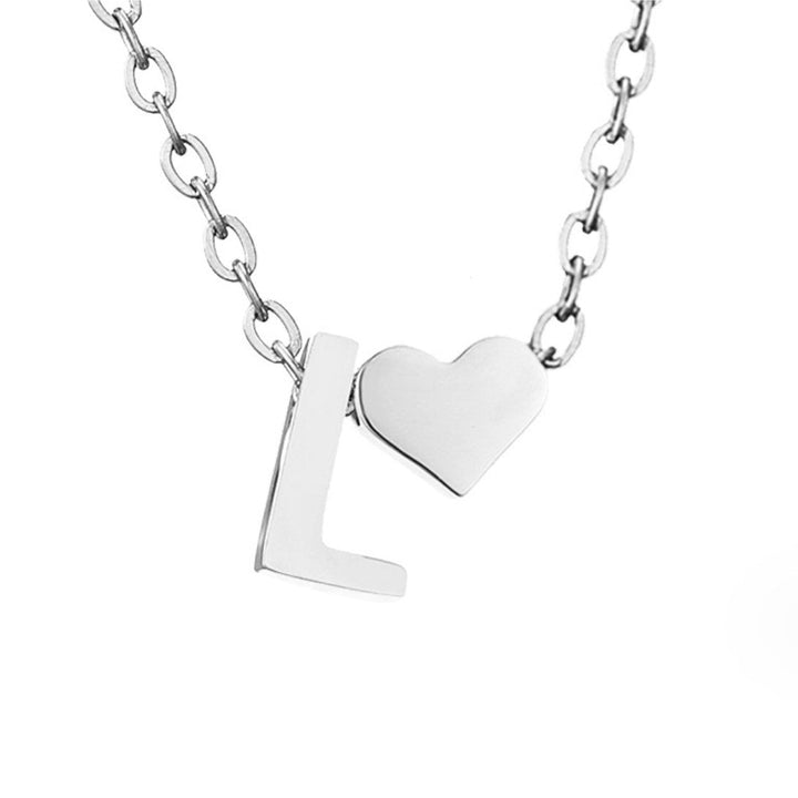 Amor eterno – Collar de plata con sobre y corazón