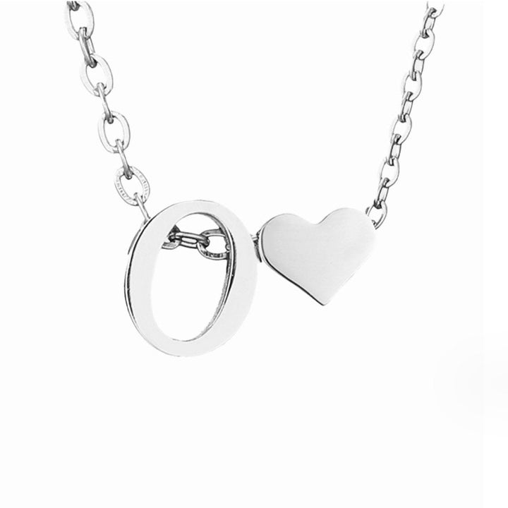 Amor eterno – Collar de plata con sobre y corazón