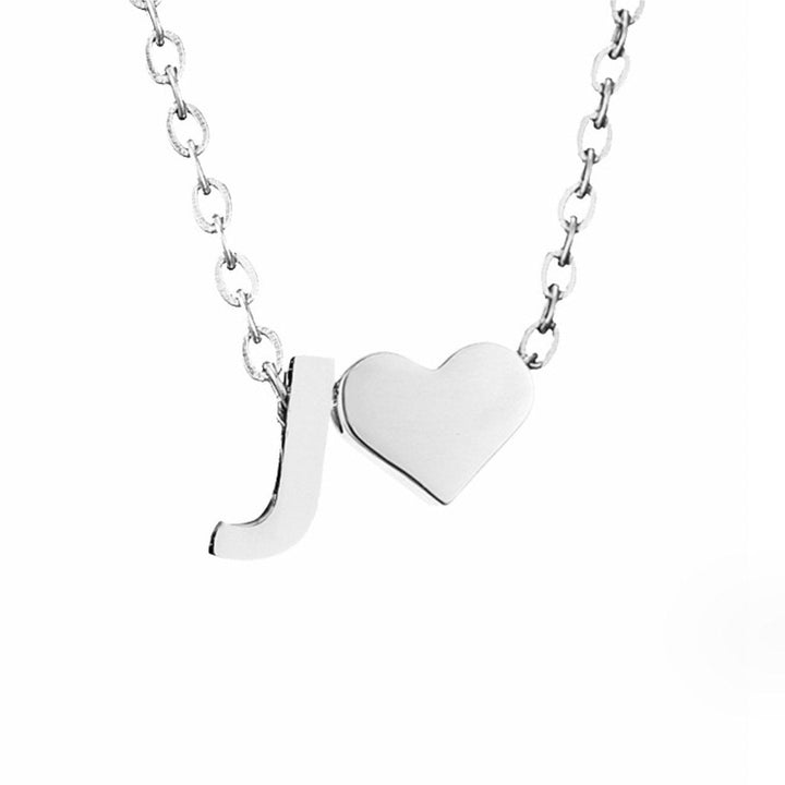Amor eterno – Collar de plata con sobre y corazón
