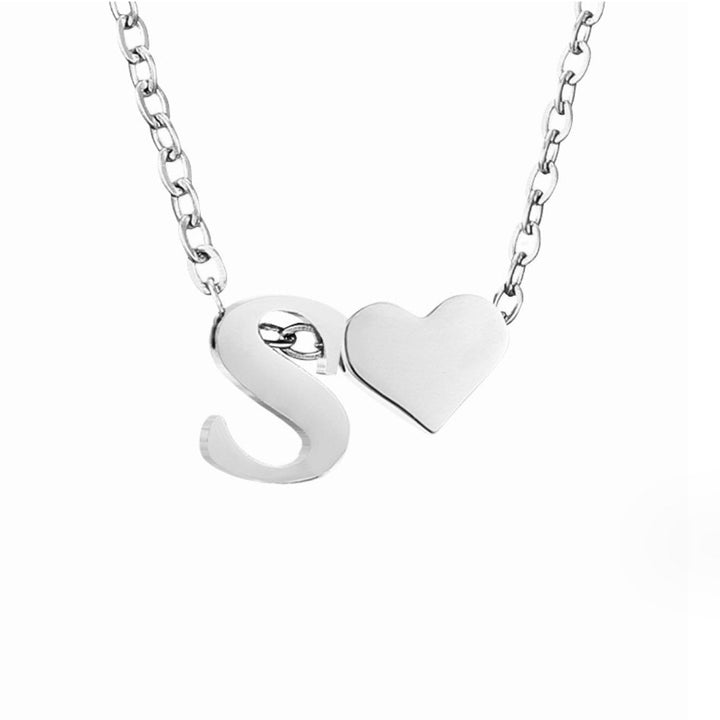 Amor eterno – Collar de plata con sobre y corazón