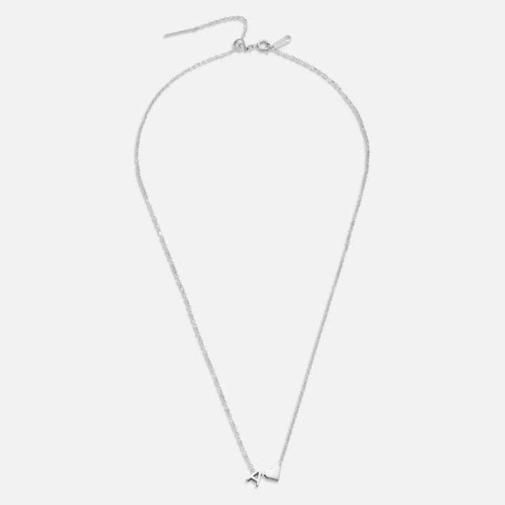 Amor eterno – Collar de plata con sobre y corazón