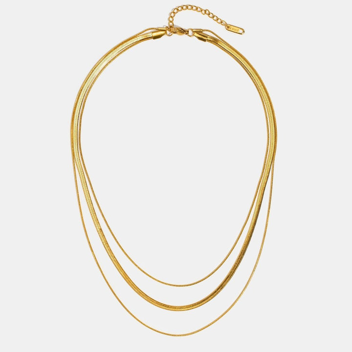 Collar de Oro con Múltiples Capas