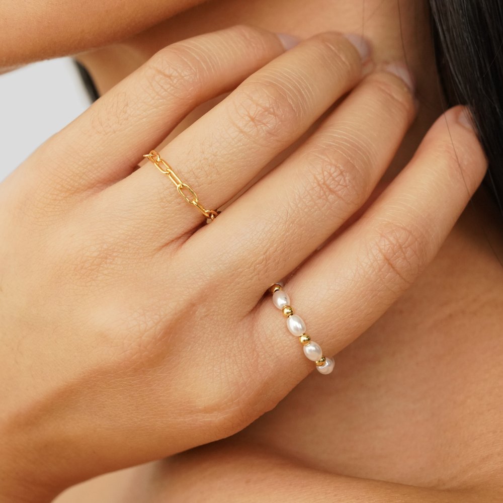 Kai – Anillo con perla natural